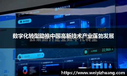 数字化转型助推中国高新技术产业蓬勃发展